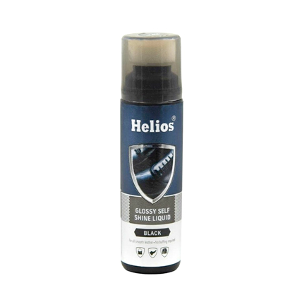 Helios Shoe Polish Glossy Self Shine Liquid Brown